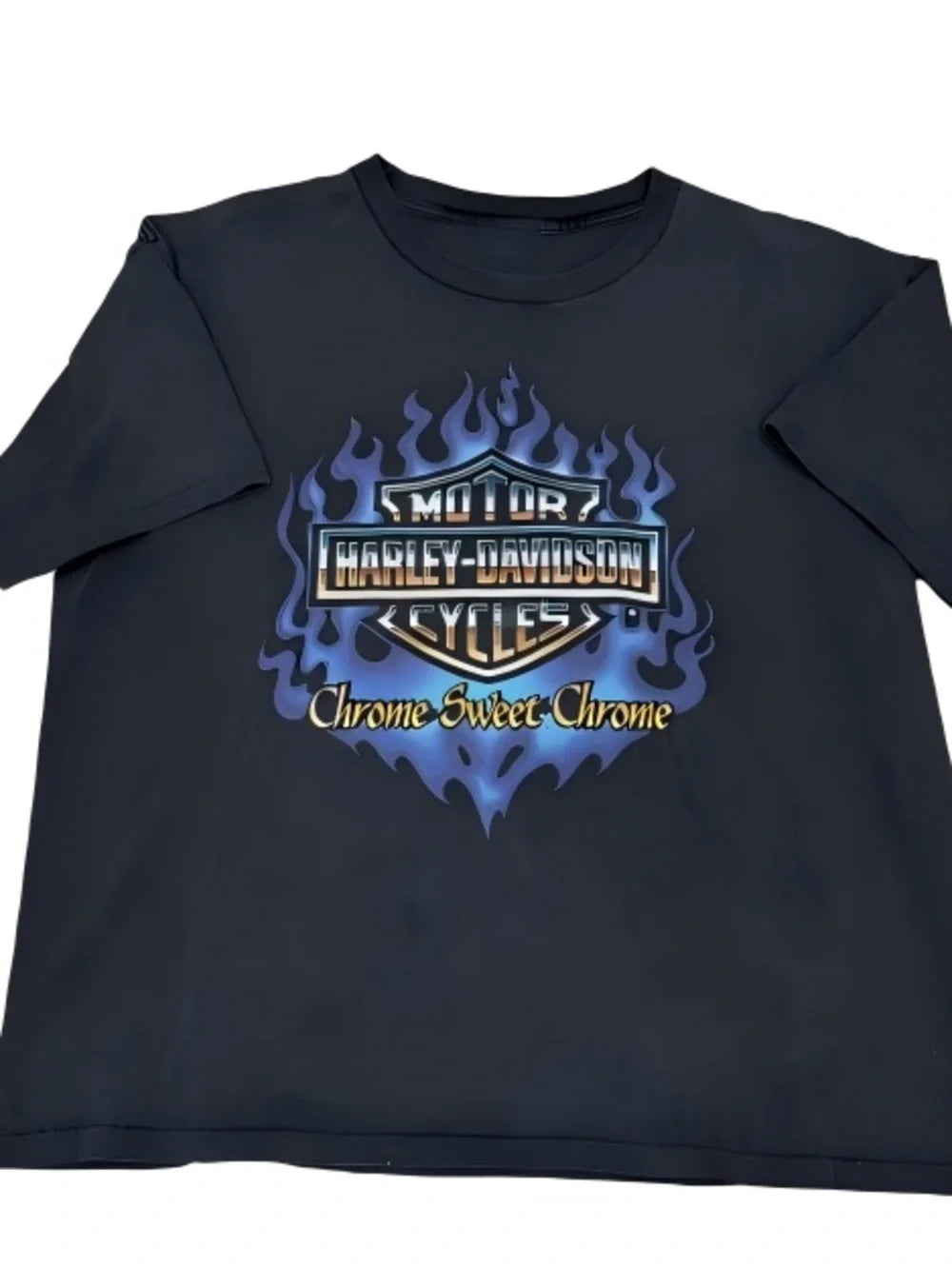 Vintage 90s Harley Davidson Chrome Sweet Chrome Biker Women Men T-shirt Unisex - T-Shirt, Sweatshirt, Hoodie