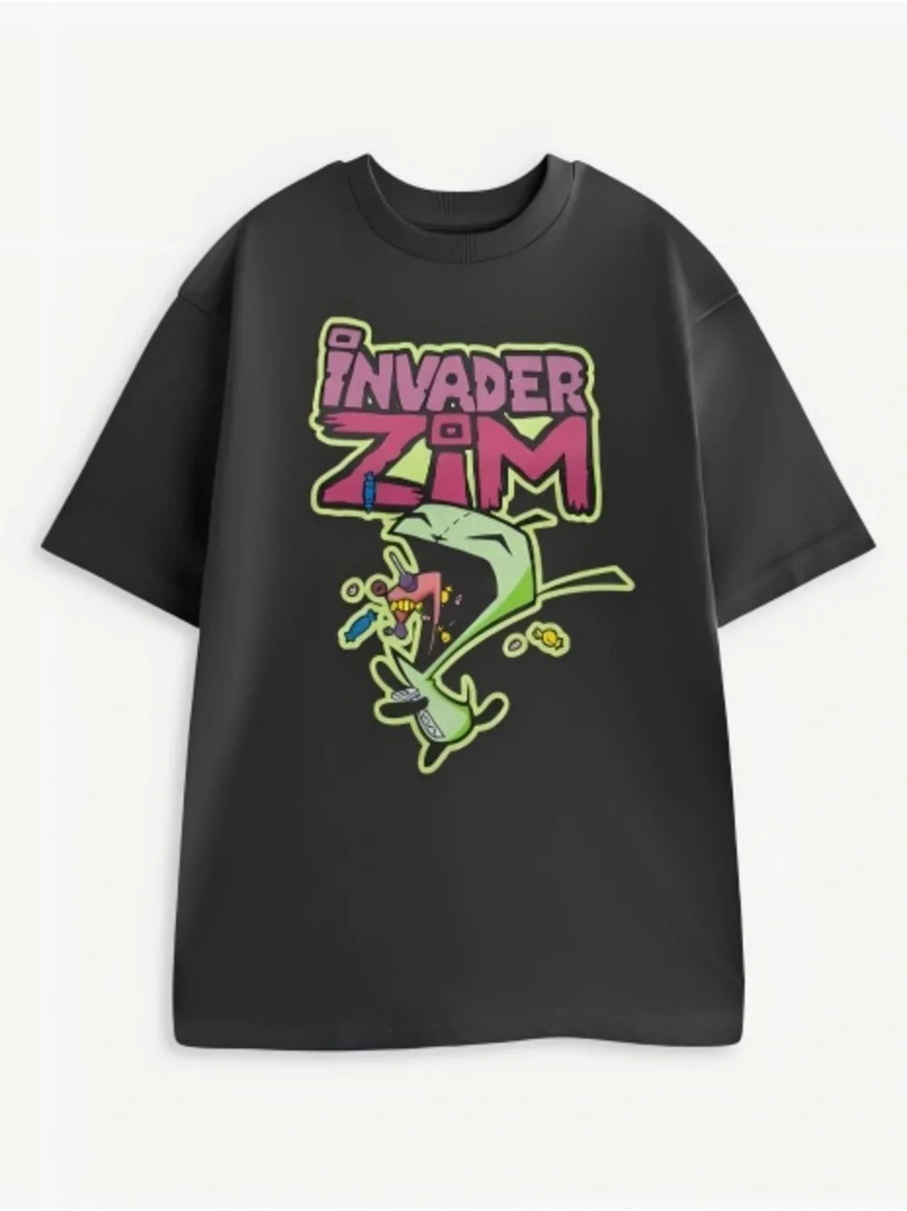 Invader Zim Graphic Womens Mens T-shirt Unisex Black - T-Shirt, Sweatshirt, Hoodie