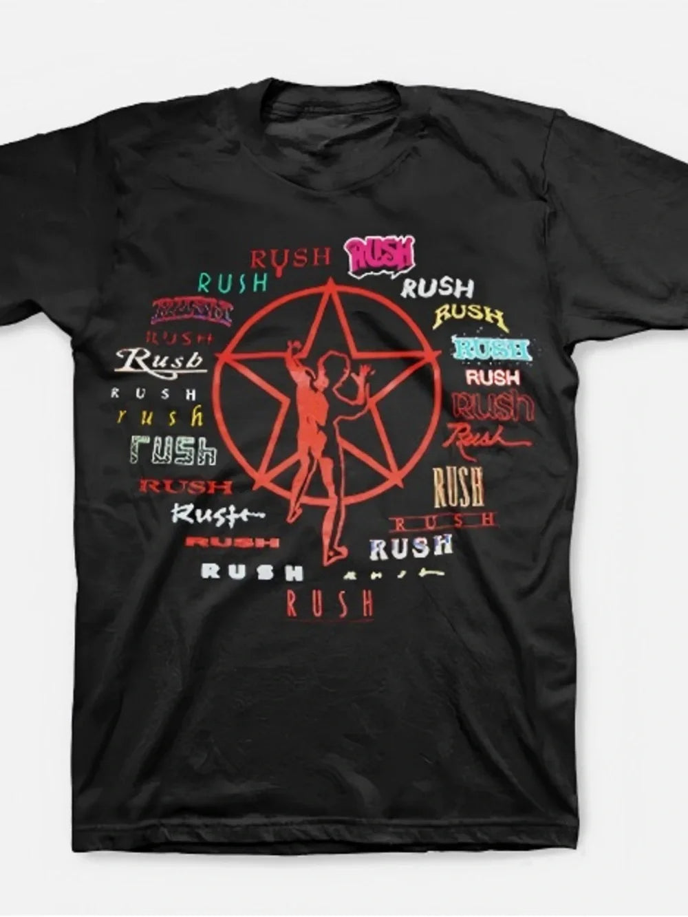 RUSH T-Shirt Evolution Of A Logo New Womens Mens T-shirt Unisex - T-Shirt, Sweatshirt, Hoodie