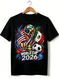 World Cup 2026 Shirt USA Canada Mexico Soccer Fan Womens Mens T-shirt Unisex - T-Shirt, Sweatshirt, Hoodie
