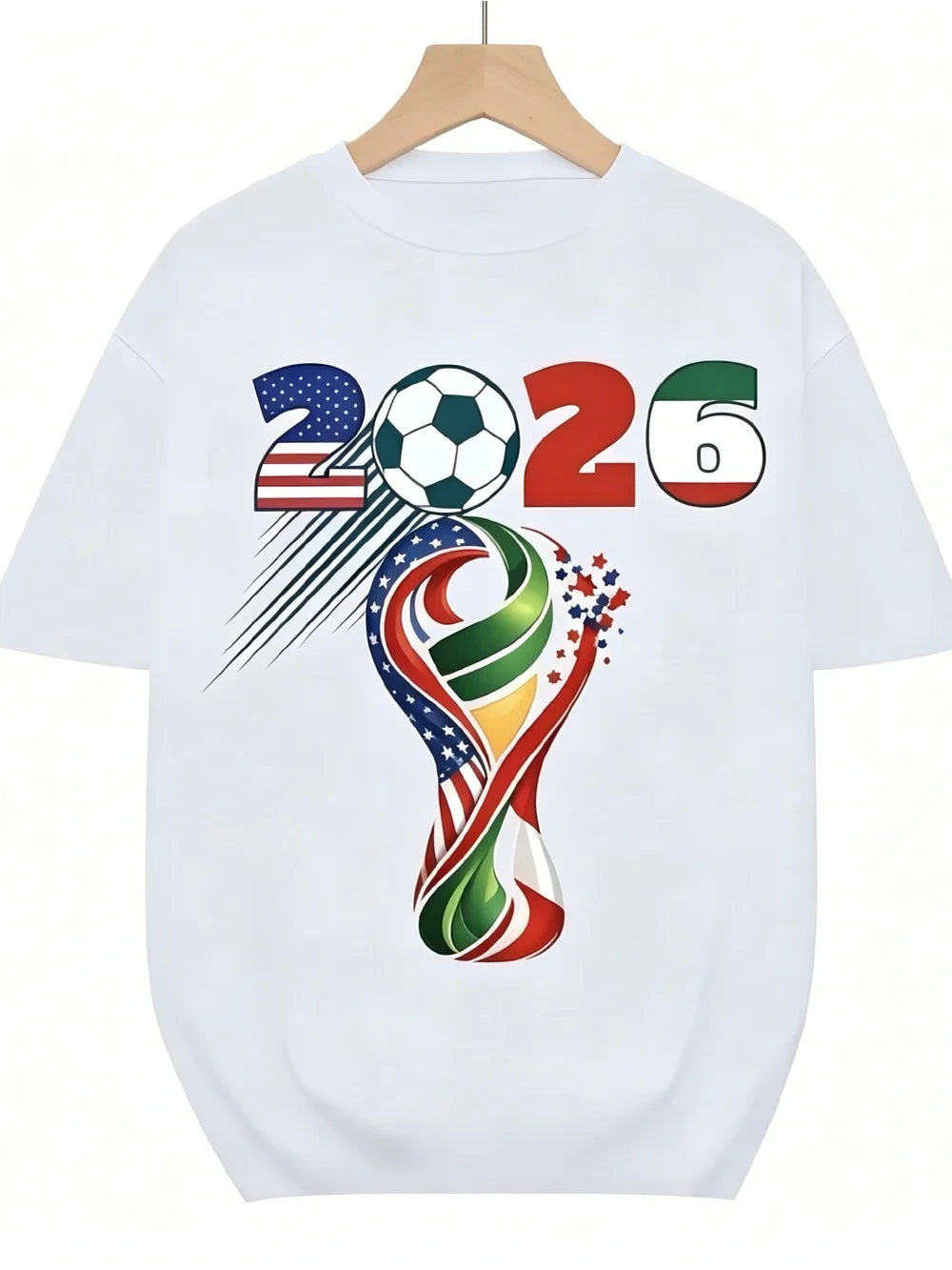 Fifa World Cup 2026 Womens Mens T-shirt Unisex Soccer Graphic Tee USA Football - T-Shirt, Sweatshirt, Hoodie
