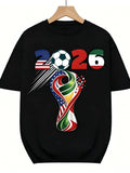 Fifa World Cup 2026 Womens Mens T-shirt Unisex Soccer Graphic Tee USA Football - T-Shirt, Sweatshirt, Hoodie