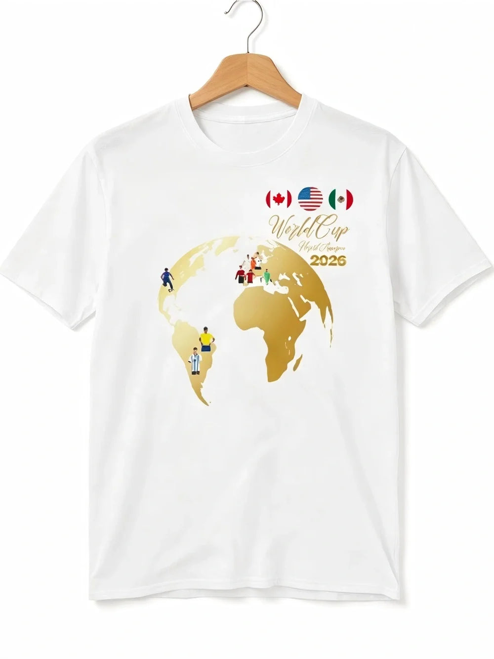 World Cup 2026 soccer Womens Mens T-shirt Unisex World Cup North America 26 - T-Shirt, Sweatshirt, Hoodie