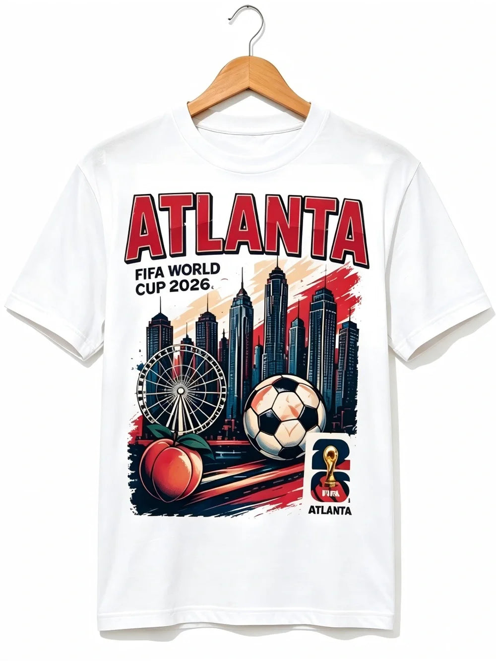 FIFA World Cup 2026 USA Atlanta Homestyle Womens Mens T-shirt Unisex - T-Shirt, Sweatshirt, Hoodie