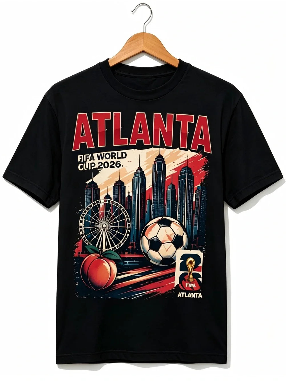 FIFA World Cup 2026 USA Atlanta Homestyle Womens Mens T-shirt Unisex - T-Shirt, Sweatshirt, Hoodie