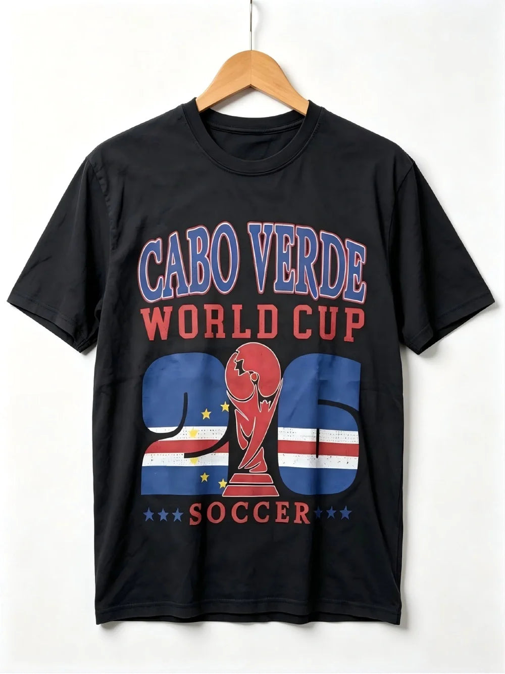 Cabo Verde 2026 Soccer Womens Mens T-shirt Unisex USA Canada Mexico World soccer - T-Shirt, Sweatshirt, Hoodie