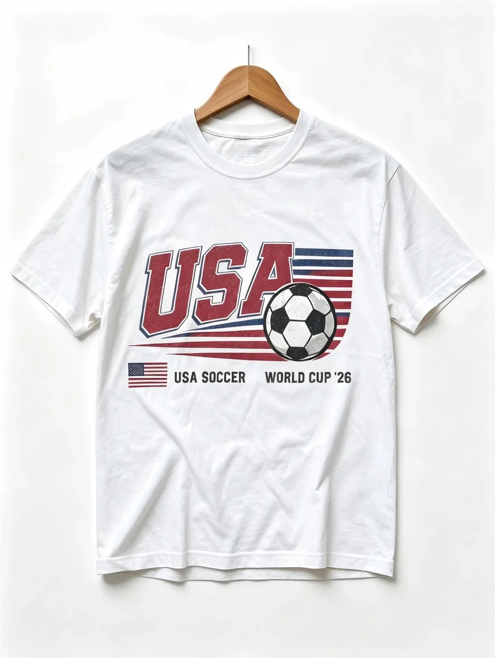 USA 2026 Soccer Womens Mens T-shirt Unisex USA Canada Mexico World soccer - T-Shirt, Sweatshirt, Hoodie