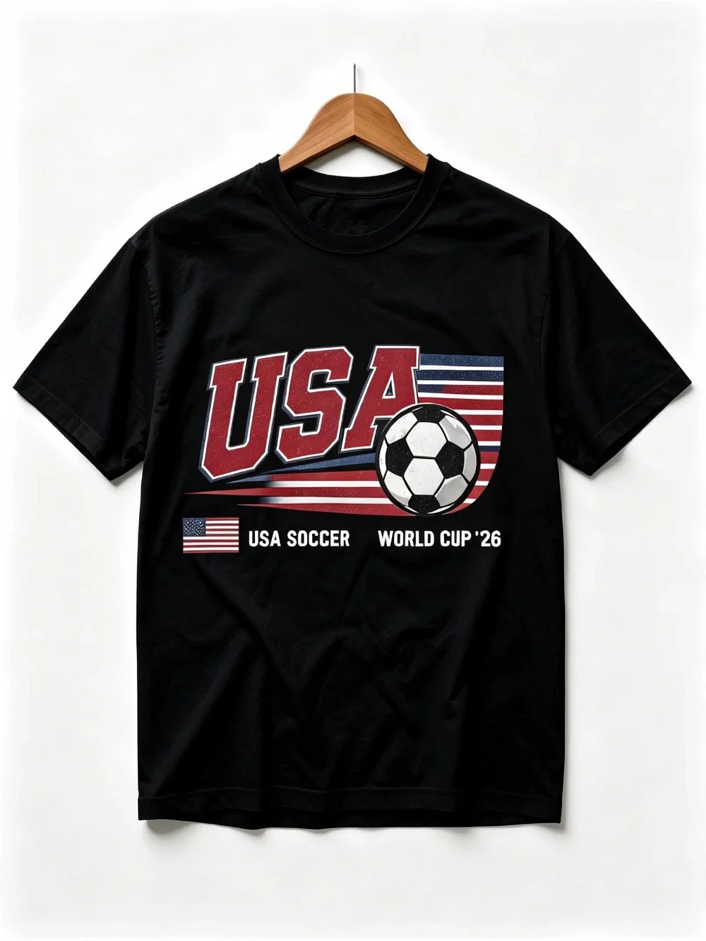USA 2026 Soccer Womens Mens T-shirt Unisex USA Canada Mexico World soccer - T-Shirt, Sweatshirt, Hoodie
