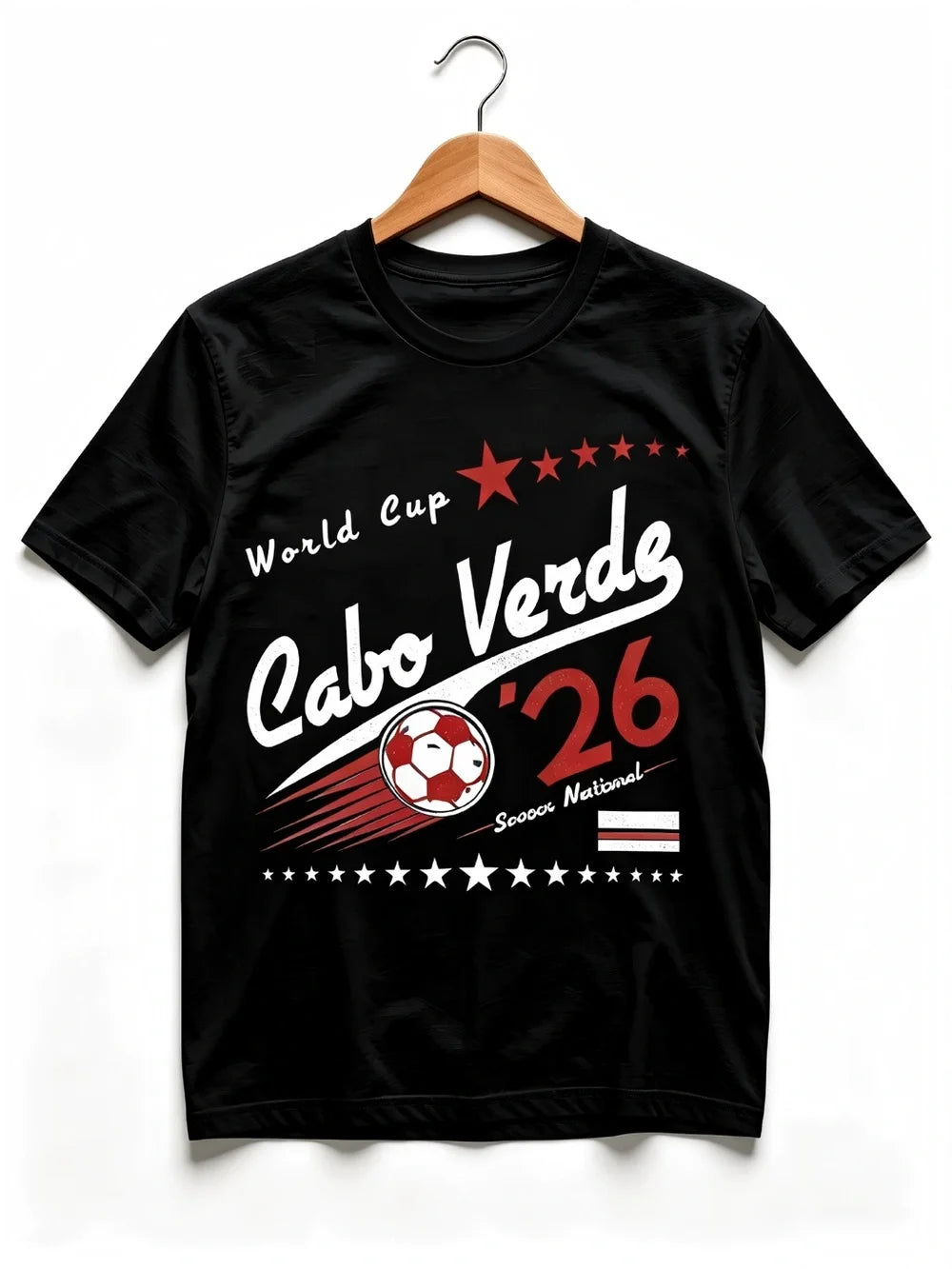 Cabo Verde 2026 Soccer Womens Mens T-shirt Unisex USA Canada Mexico World soccer - T-Shirt, Sweatshirt, Hoodie