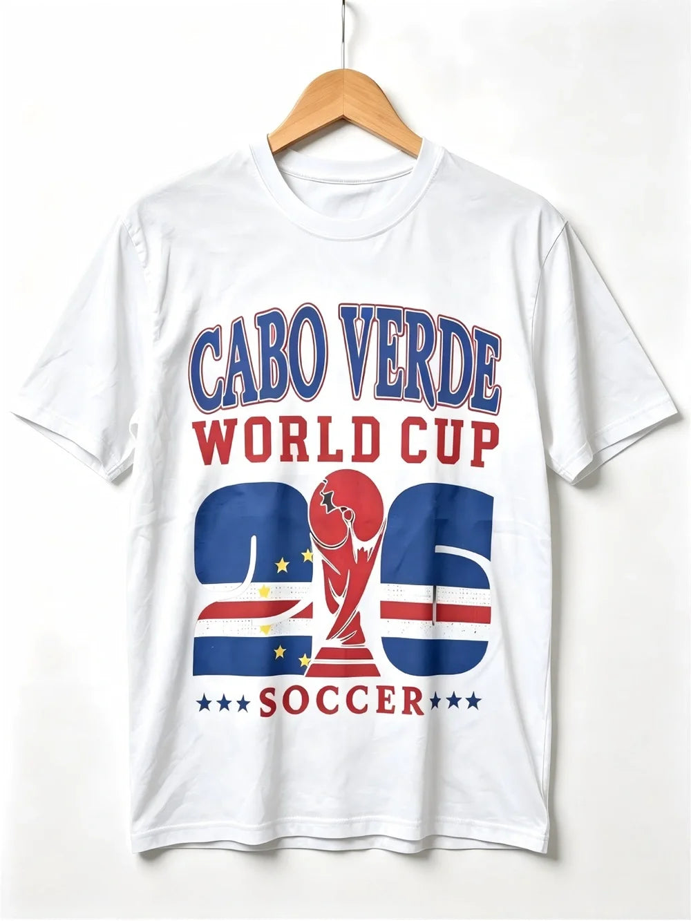 Cabo Verde 2026 Soccer Womens Mens T-shirt Unisex USA Canada Mexico World soccer - T-Shirt, Sweatshirt, Hoodie