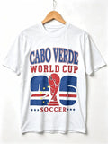 Cabo Verde 2026 Soccer Womens Mens T-shirt Unisex USA Canada Mexico World soccer - T-Shirt, Sweatshirt, Hoodie