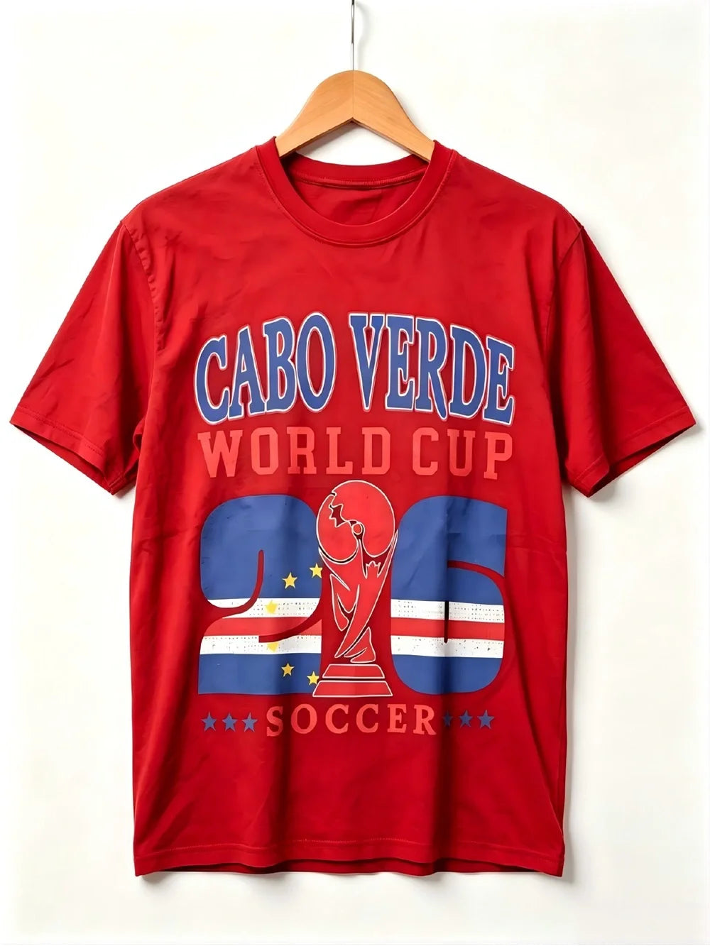 Cabo Verde 2026 Soccer Womens Mens T-shirt Unisex USA Canada Mexico World soccer - T-Shirt, Sweatshirt, Hoodie