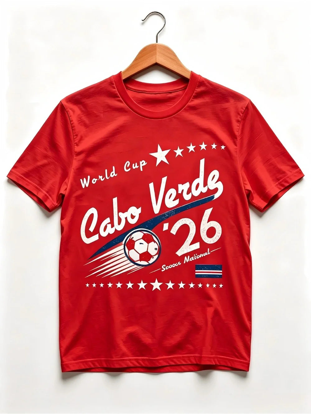 Cabo Verde 2026 Soccer Womens Mens T-shirt Unisex USA Canada Mexico World soccer - T-Shirt, Sweatshirt, Hoodie