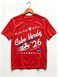 Cabo Verde 2026 Soccer Womens Mens T-shirt Unisex USA Canada Mexico World soccer - T-Shirt, Sweatshirt, Hoodie
