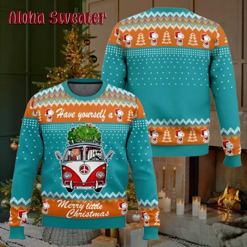Little Christmas Snoopy Ugly Christmas Sweater product image