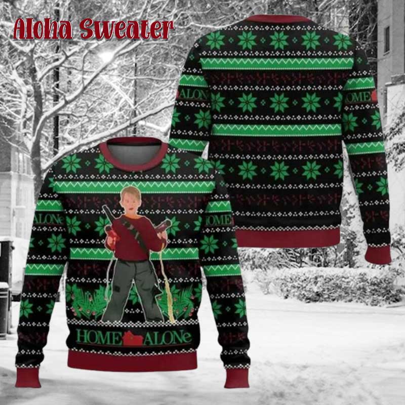 Old Man Marley Home Alone Ugly Christmas Sweater product image 3