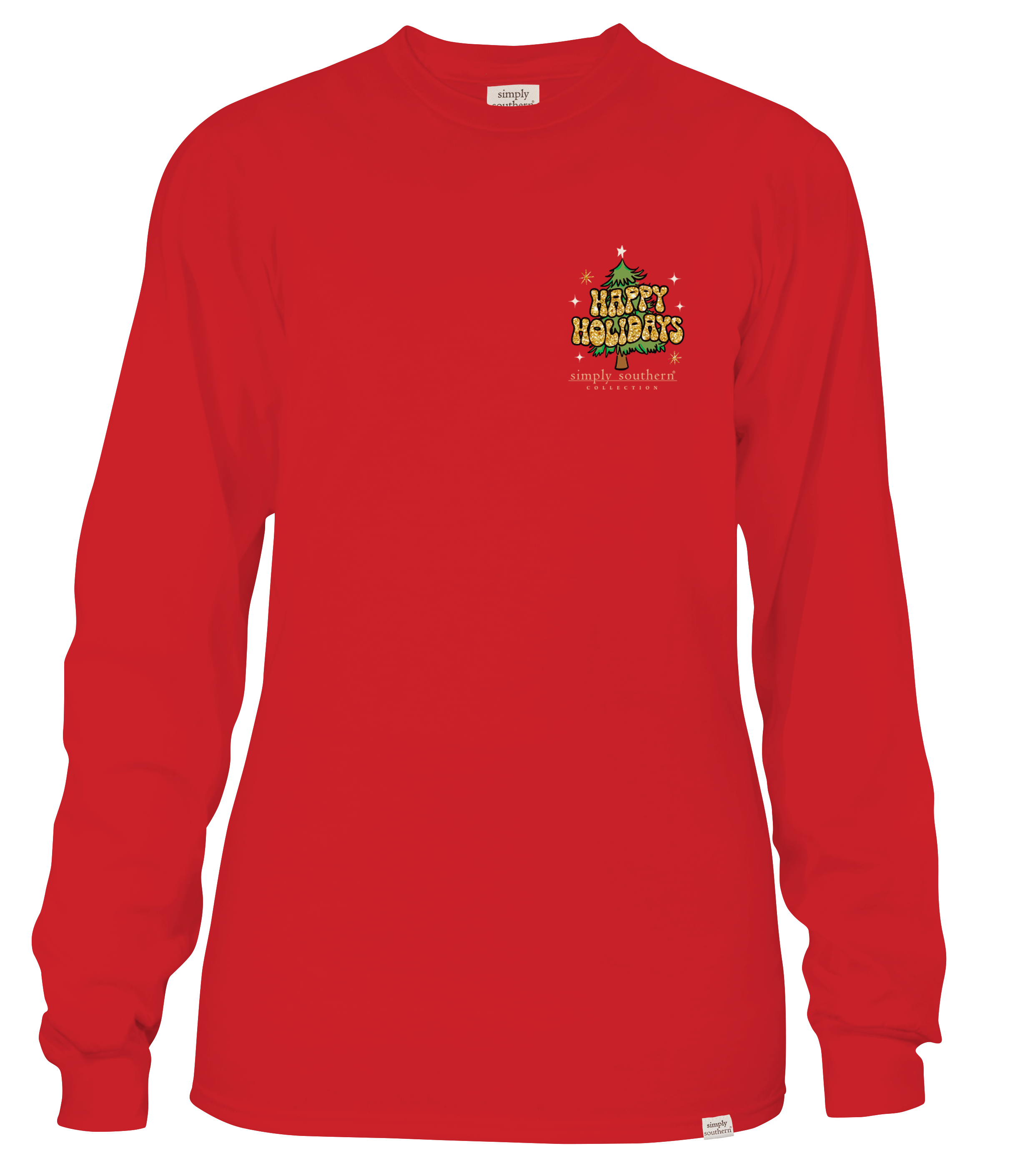 Simply Southern Believe Santa Christmas - Adult & Kids T-Shirts, Sweatshirts & Hoodies apparel design preview 2