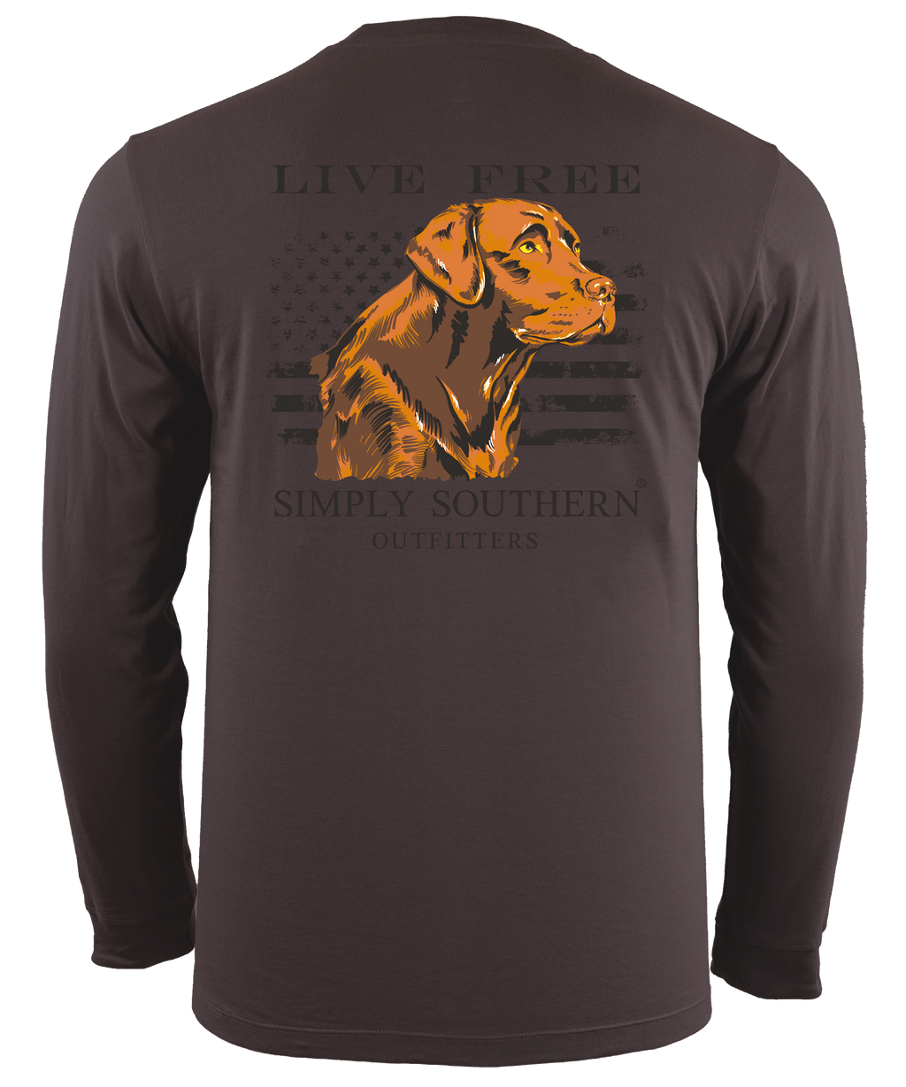 SALE Simply Southern Brown Dog - Adult & Kids T-Shirts, Sweatshirts & Hoodies apparel design preview 1
