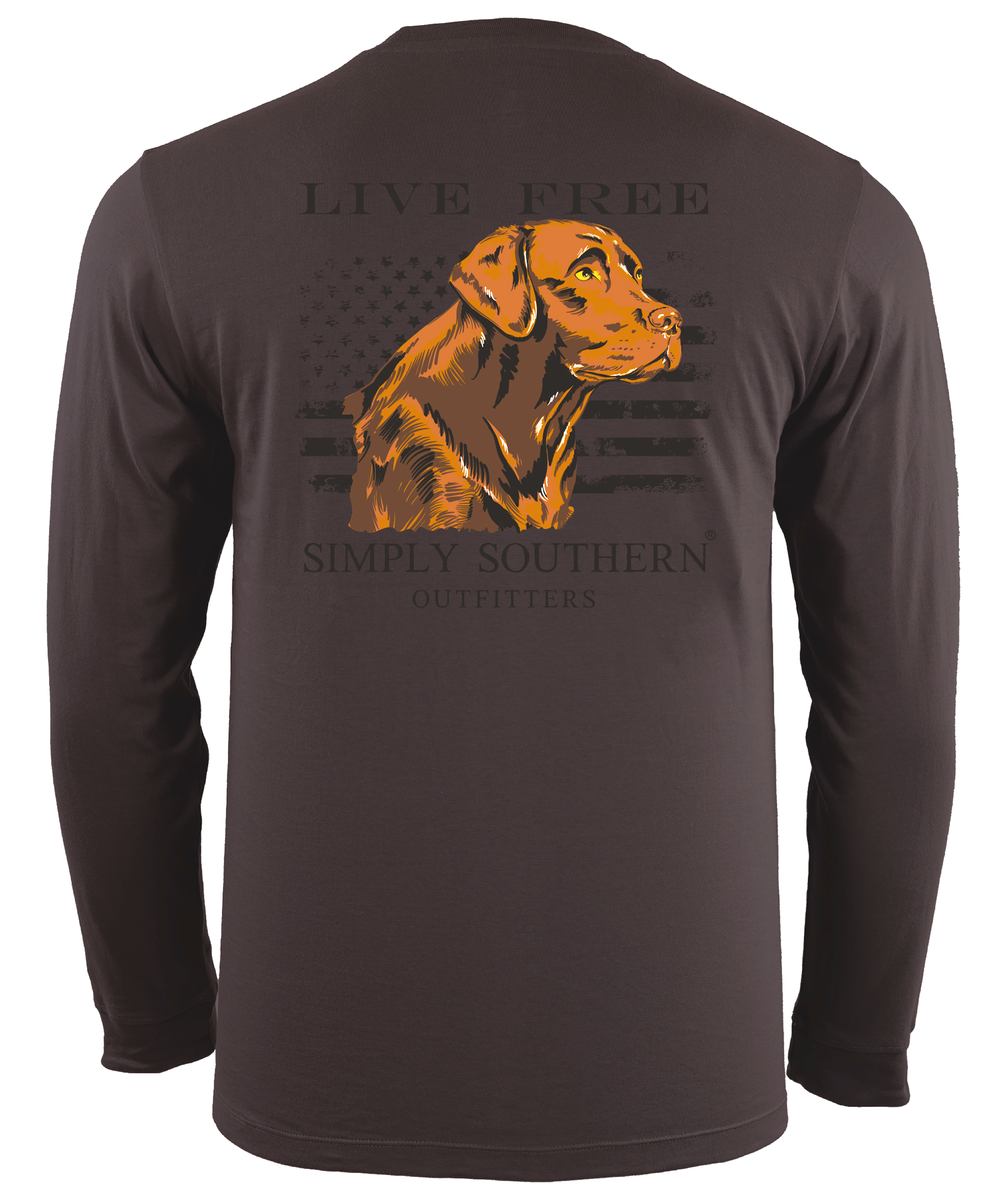 SALE Simply Southern Brown Dog - Adult & Kids T-Shirts, Sweatshirts & Hoodies apparel design preview 1