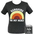Girlie Girl Originals Lulu Mac Preppy Sunshine On My - Adult & Kids T-Shirts, Sweatshirts & Hoodies apparel design preview 1