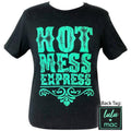Girlie Girl Originals Lulu Mac Preppy Hot Mess - Adult & Kids T-Shirts, Sweatshirts & Hoodies apparel design preview 1