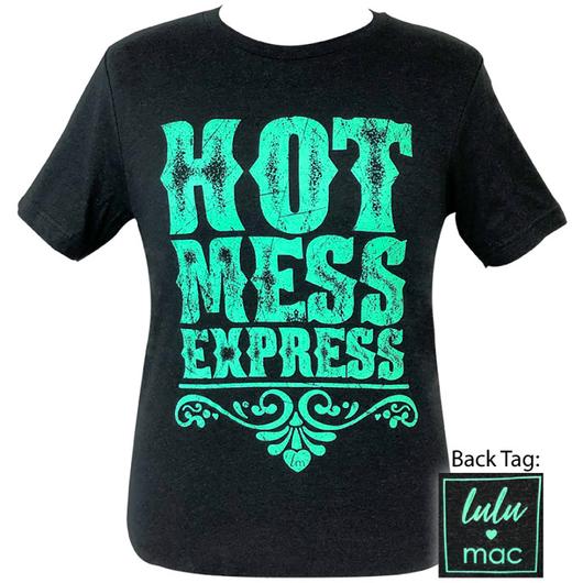 Girlie Girl Originals Lulu Mac Preppy Hot Mess - Adult & Kids T-Shirts, Sweatshirts & Hoodies apparel design preview 1