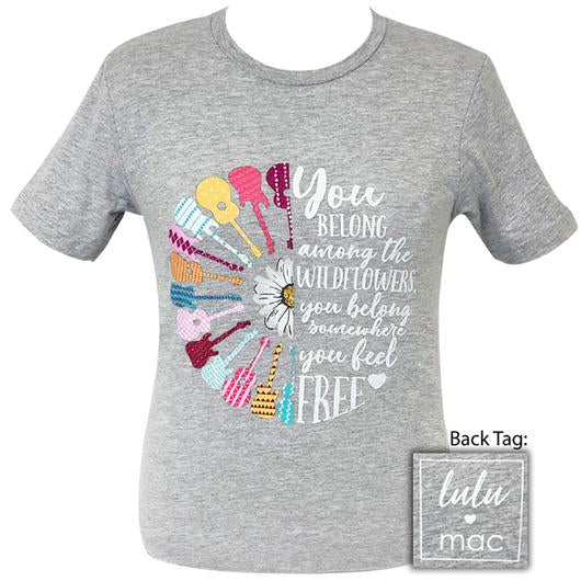 Girlie Girl Originals Lulu Mac Preppy Guitars And - Adult & Kids T-Shirts, Sweatshirts & Hoodies apparel design preview 1