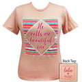 Girlie Girl Originals Lulu Mac Preppy He Calls Me - Adult & Kids T-Shirts, Sweatshirts & Hoodies apparel design preview 1