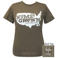Girlie Girl Originals Lulu Mac Preppy Home Grown - Adult & Kids T-Shirts, Sweatshirts & Hoodies apparel design preview 1