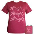 Girlie Girl Originals Lulu Mac Preppy Alright - Adult & Kids T-Shirts, Sweatshirts & Hoodies apparel design preview 1