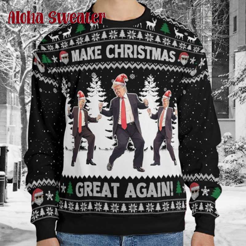Make America Great Again Trump Ugly Christmas Sweater product image