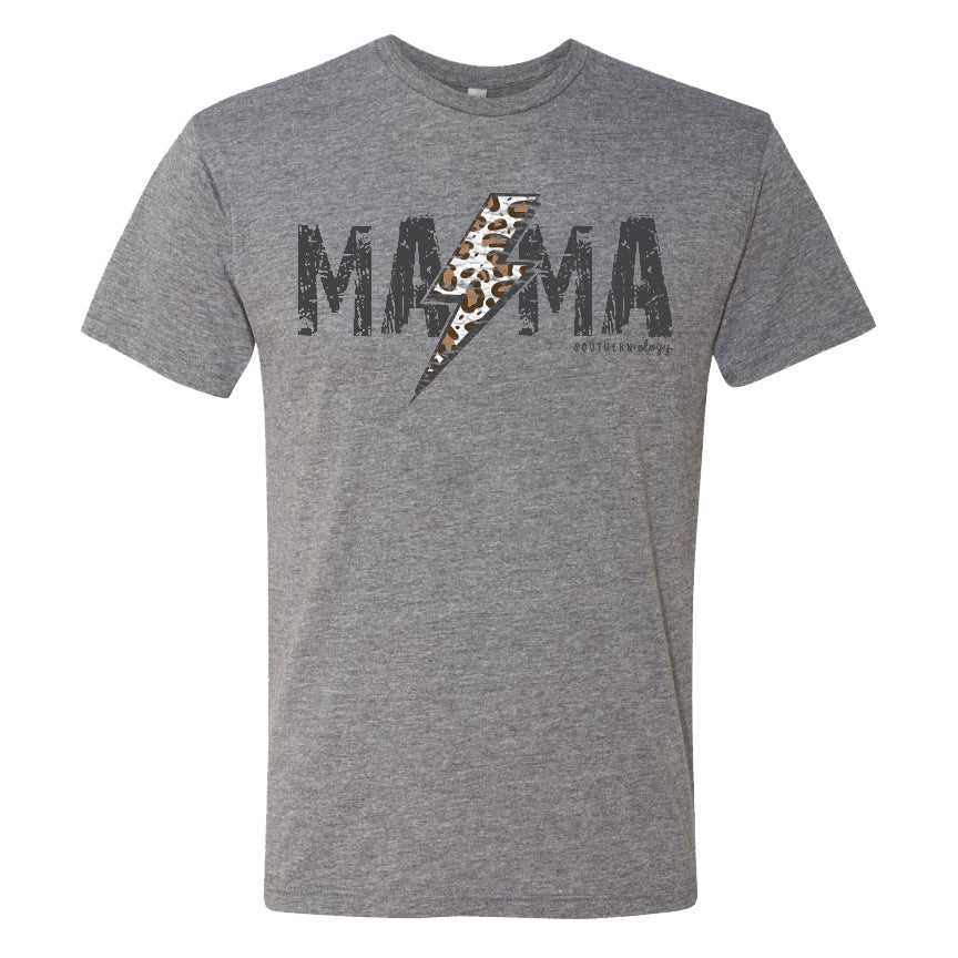 Southernology Statement Collection Mama Leopard - Adult & Kids T-Shirts, Sweatshirts & Hoodies apparel design preview 1