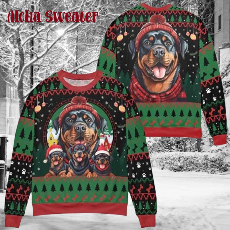 Merry Glizzmas Hot Dog Ugly Christmas Sweater product image 3