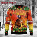 Merry Firemas Firefighter Rescue Hero Ugly Christmas Sweater product image