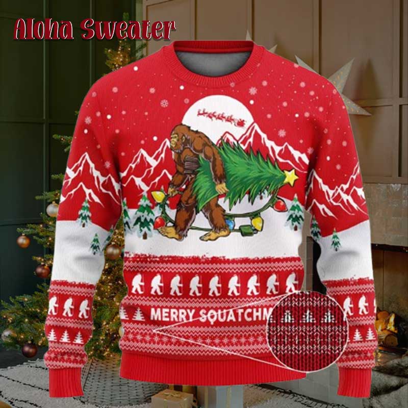 Modelo Christmas Bigfoot Ugly Christmas Sweater product image 3