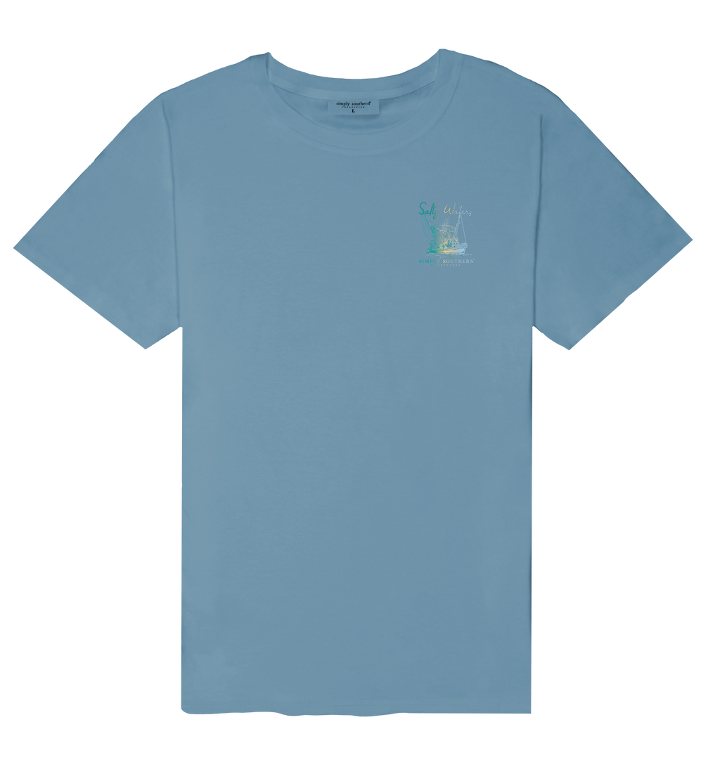 Simply Southern Boat Waters - Adult & Kids T-Shirts, Sweatshirts & Hoodies apparel design preview 2