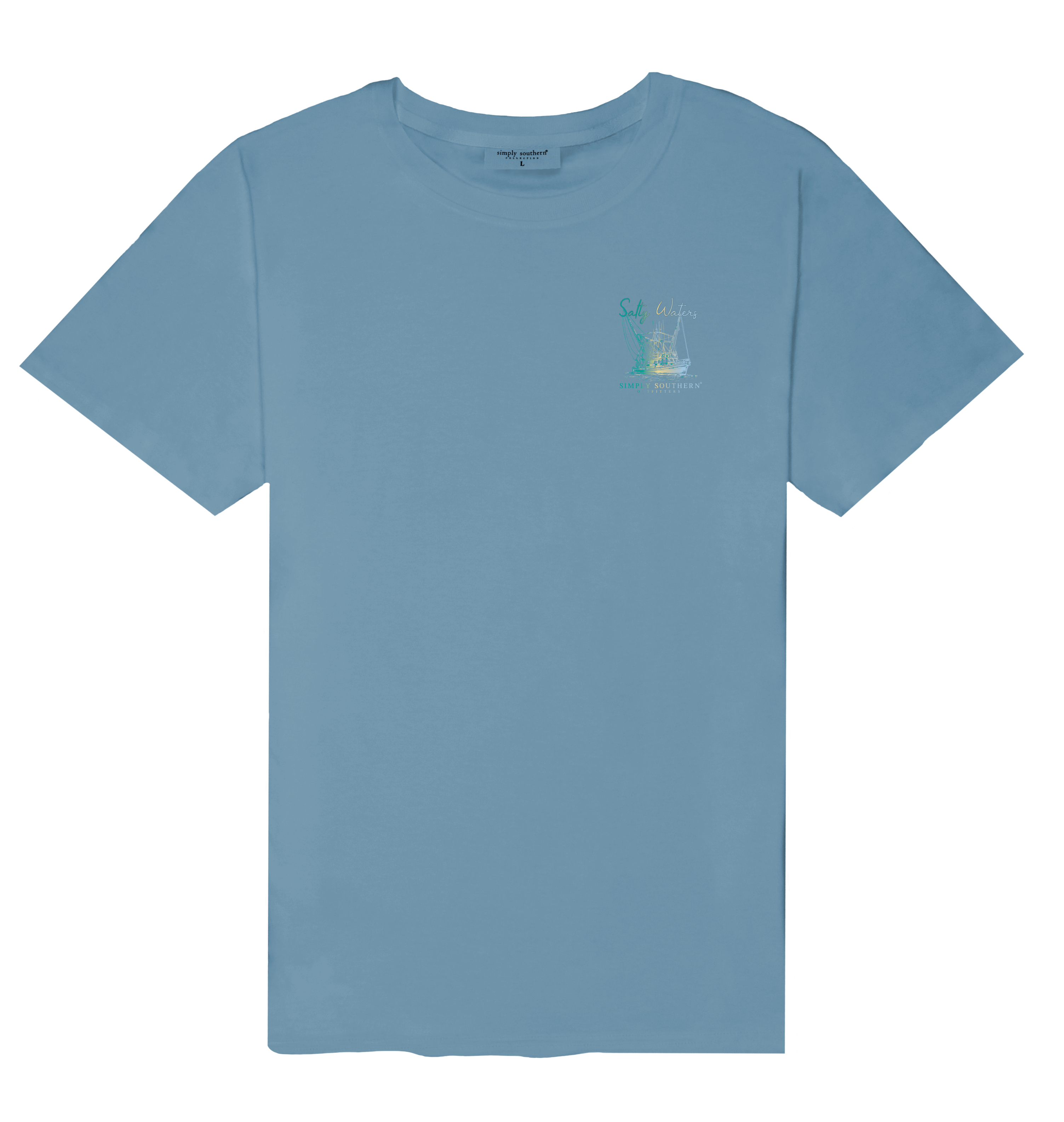 Simply Southern Boat Waters - Adult & Kids T-Shirts, Sweatshirts & Hoodies apparel design preview 2