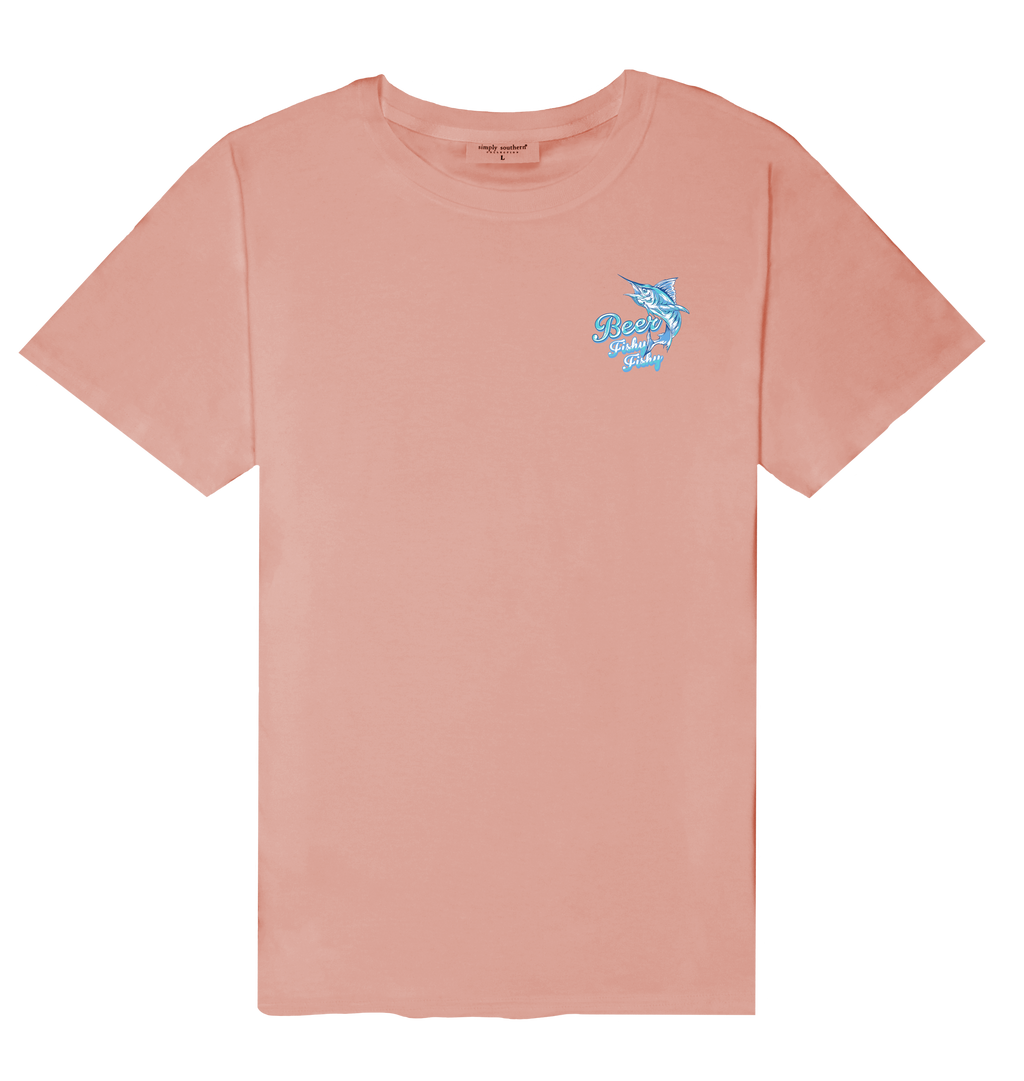Simply Southern Beer Fishy - Adult & Kids T-Shirts, Sweatshirts & Hoodies apparel design preview 2