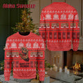 Never Stop Dreaming Freddy Krueger Ugly Christmas Sweater product image