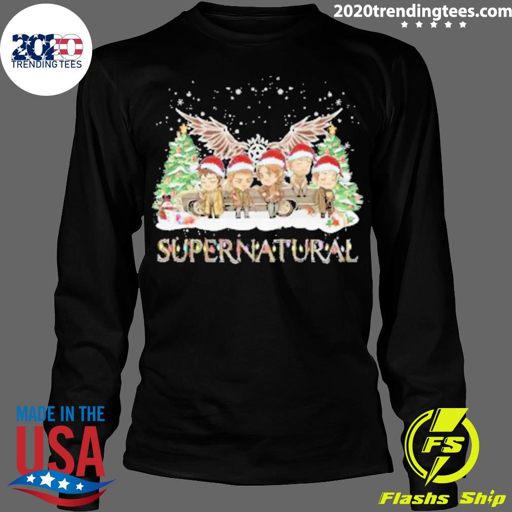Nice santa Supernatural Chibi Merry Christmas 2022 Sweater product image 4
