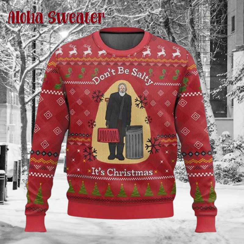 Old Man Marley Home Alone Ugly Christmas Sweater product image