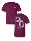 Sassy Frass Seek Peace Pursue It Cross Christian - Adult & Kids T-Shirts, Sweatshirts & Hoodies apparel design preview 1