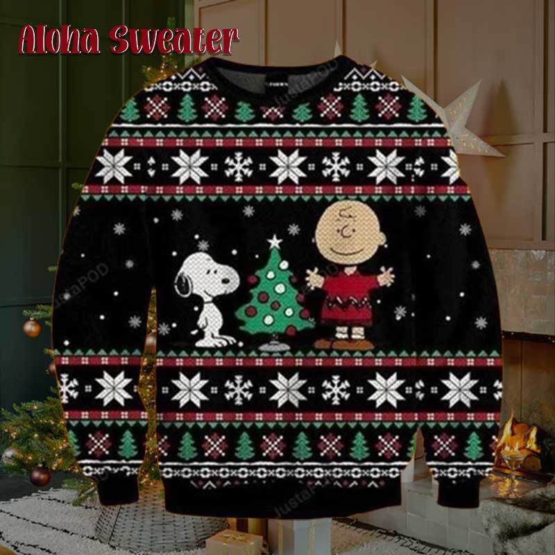 Snoopy Christmas Is The Joy Ugly Christmas Sweater product image 5