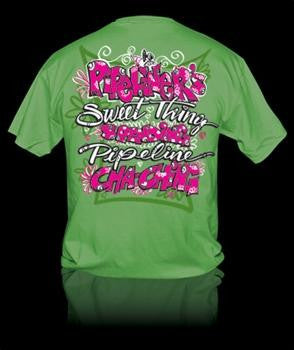 Sweet Thing Funny Pipeliner Wife Girlfriend Girly - Adult & Kids T-Shirts, Sweatshirts & Hoodies apparel design preview 1
