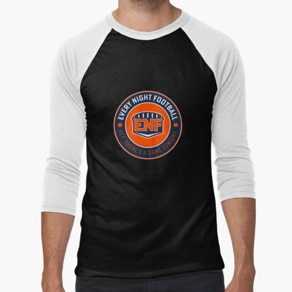 Every Night Football Circular Navy T-Shirt - Fun Novelty Design Men Women - T-Shirt, Sweatshirt, Hoodie