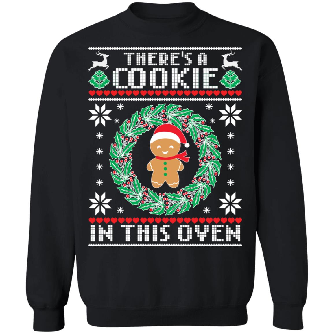 There’s a cookies in this oven Christmas sweater product image 2