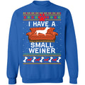 Dachshund i have a small weiner Christmas sweater product image
