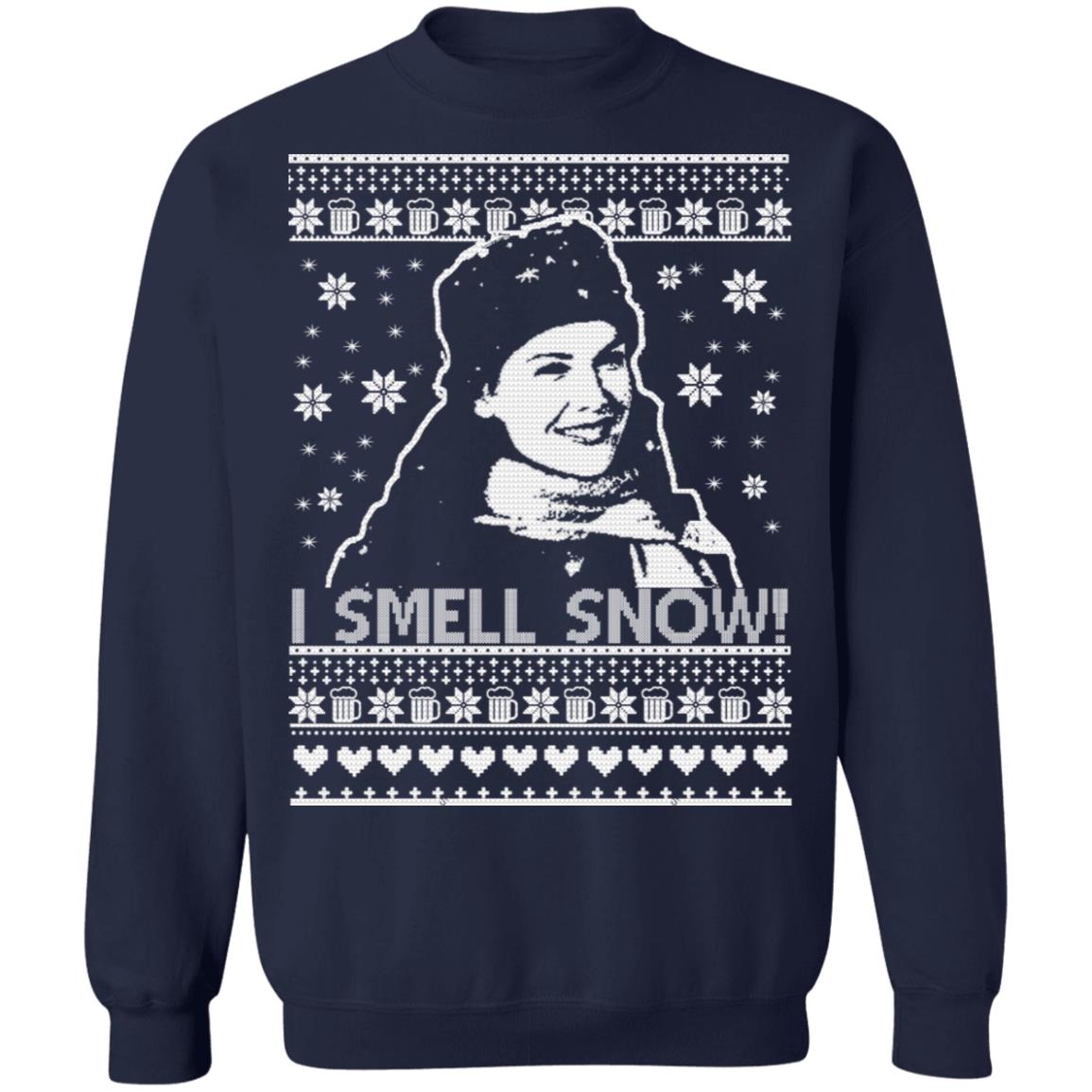 Lorelai Gilmore i smell snow Christmas sweater product image 3