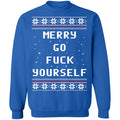 Merry go f*ck yourself Christmas sweater product image