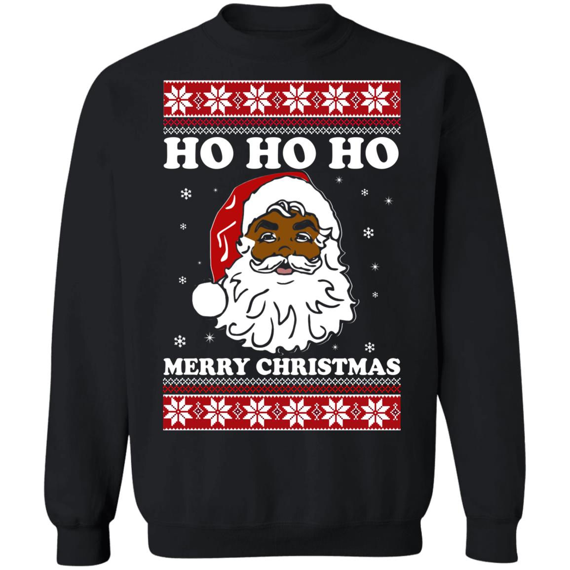 Ho ho ho Santa merry Christmas sweater product image 2
